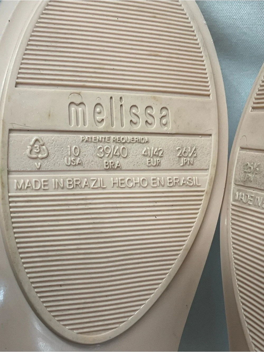 Melissa Ultragirl Bow III Ballet Flats Size 10Coquette Feminine Balletcore